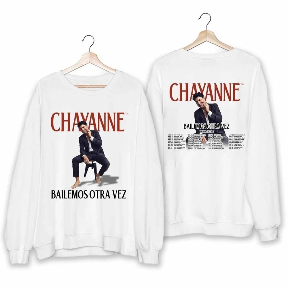 Chayanne Bailemos Otra Vez Tour 2024 Fan Sweatshirt